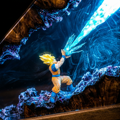 Anime Warrior Lamp