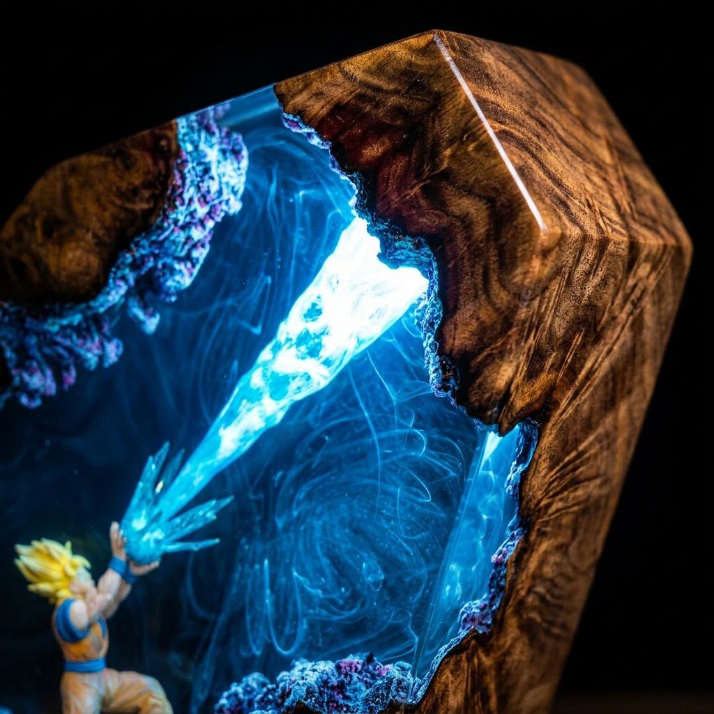 Anime Warrior Lamp